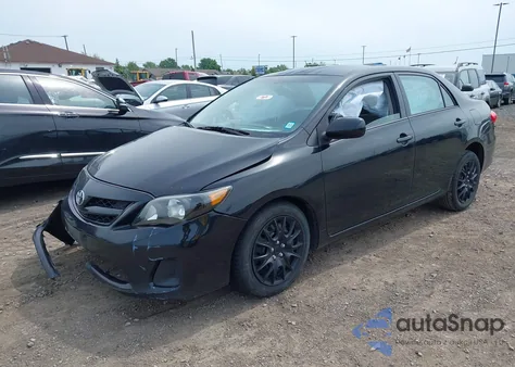2012 Toyota Corolla Le z USA, uszkodzony, nr VIN 2T1BU4EE7CC877507